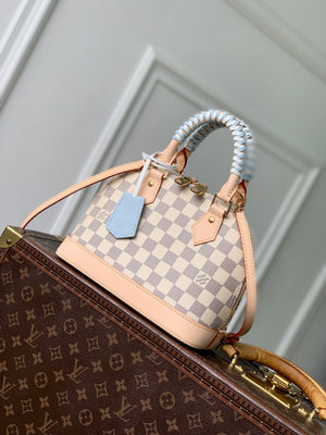 Louis Vuitton  LV N40902 Alma BB Bag Damier Azur/Bleu Olympe - Default Title - View 1