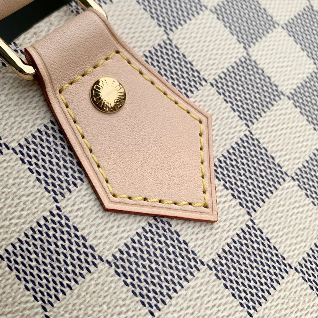 Louis Vuitton  LV N40902 Alma BB Bag Damier Azur/Bleu Olympe