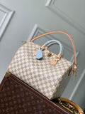 Louis Vuitton  LV N40908 Speedy 30 Soft Bag Damier Azur/Bleu Olympe