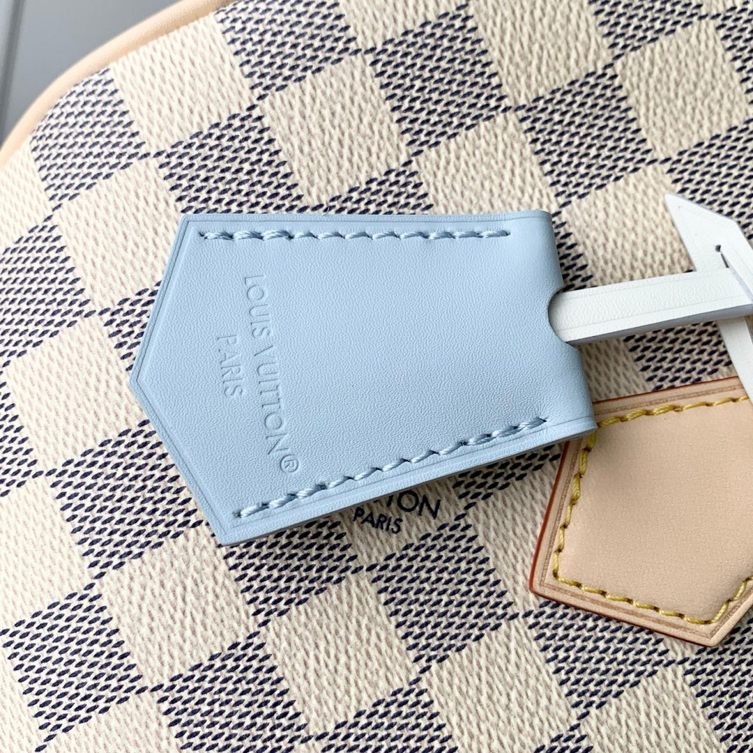 Louis Vuitton  LV N40908 Speedy 30 Soft Bag Damier Azur/Bleu Olympe - Default Title - View 5