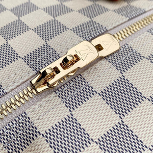 Louis Vuitton  LV N40908 Speedy 30 Soft Bag Damier Azur/Bleu Olympe - Default Title - View 6