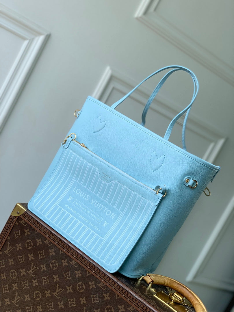 Louis Vuitton LV N40946 Neverfull Inside Out MM Bag - Default Title - View 10
