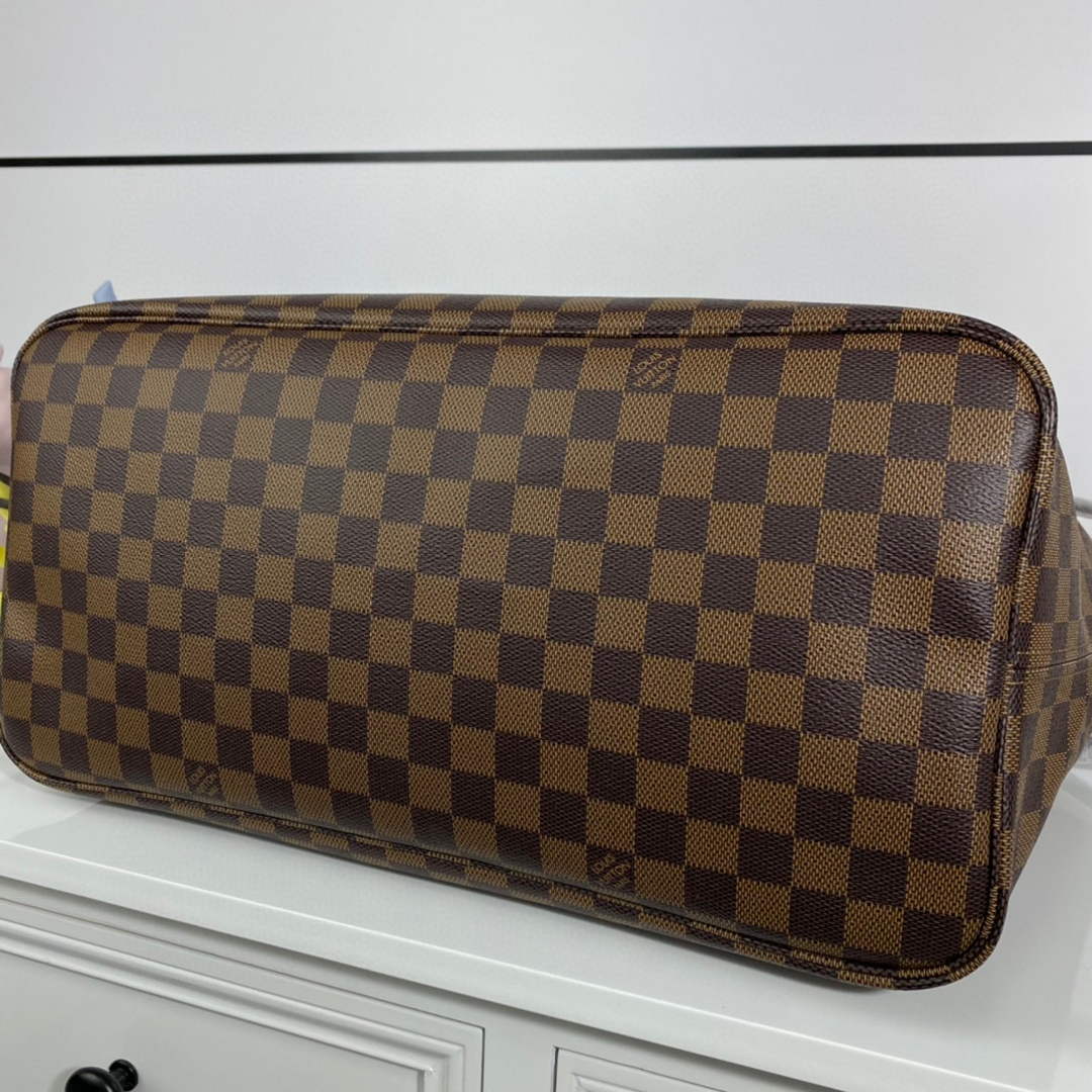 Louis Vuitton LV N41357 Neverfull GM Damier Ebene coated canvas - Default Title - View 3