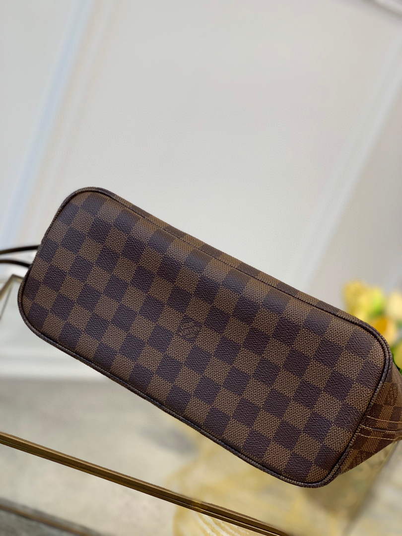 Louis Vuitton LV N41359 Neverfull PM Damier Ebene coated canvas - Default Title - View 2
