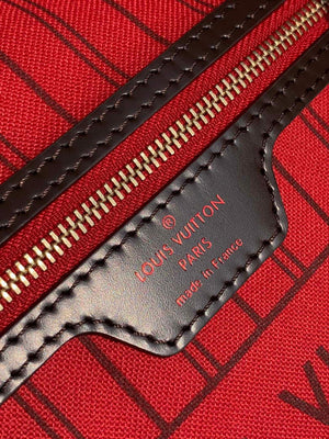 Louis Vuitton LV N41359 Neverfull PM Damier Ebene coated canvas - Default Title - View 6