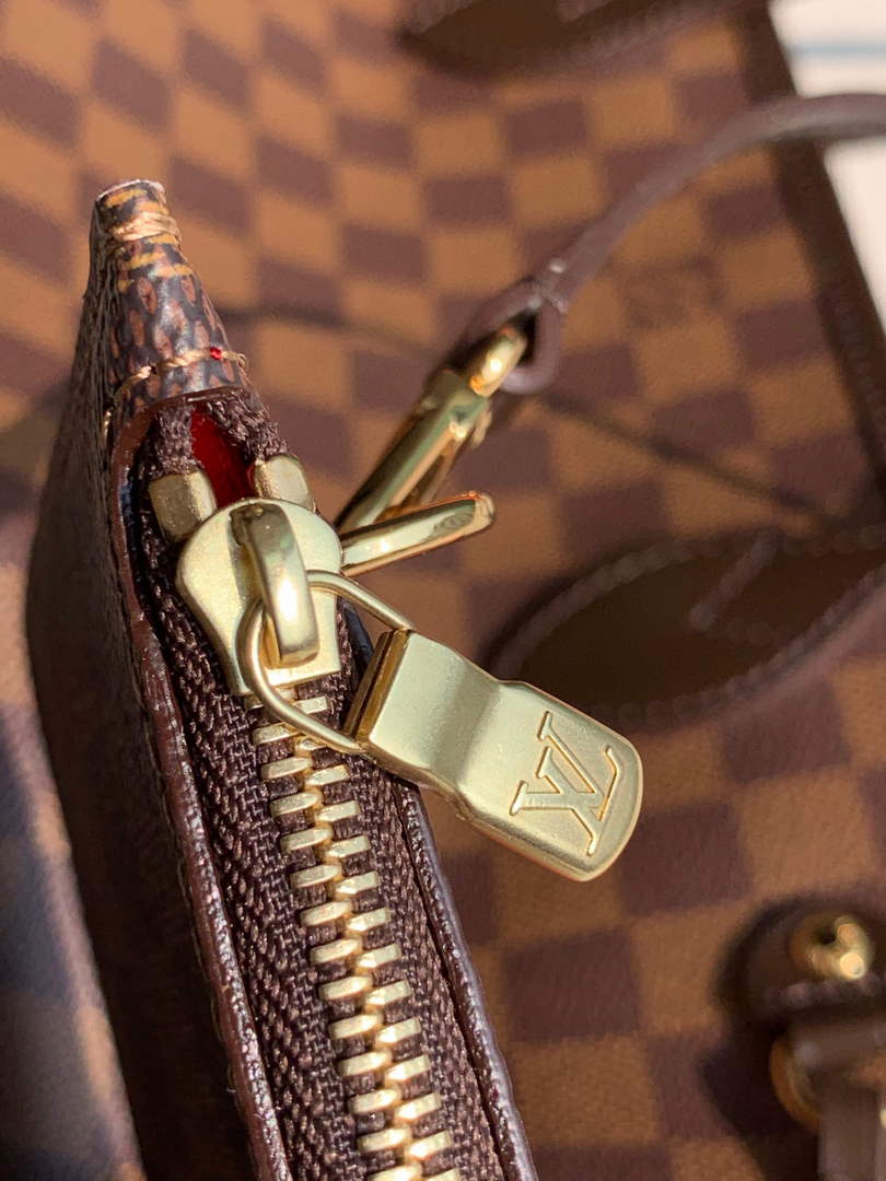 Louis Vuitton LV N41359 Neverfull PM Damier Ebene coated canvas - Default Title - View 7