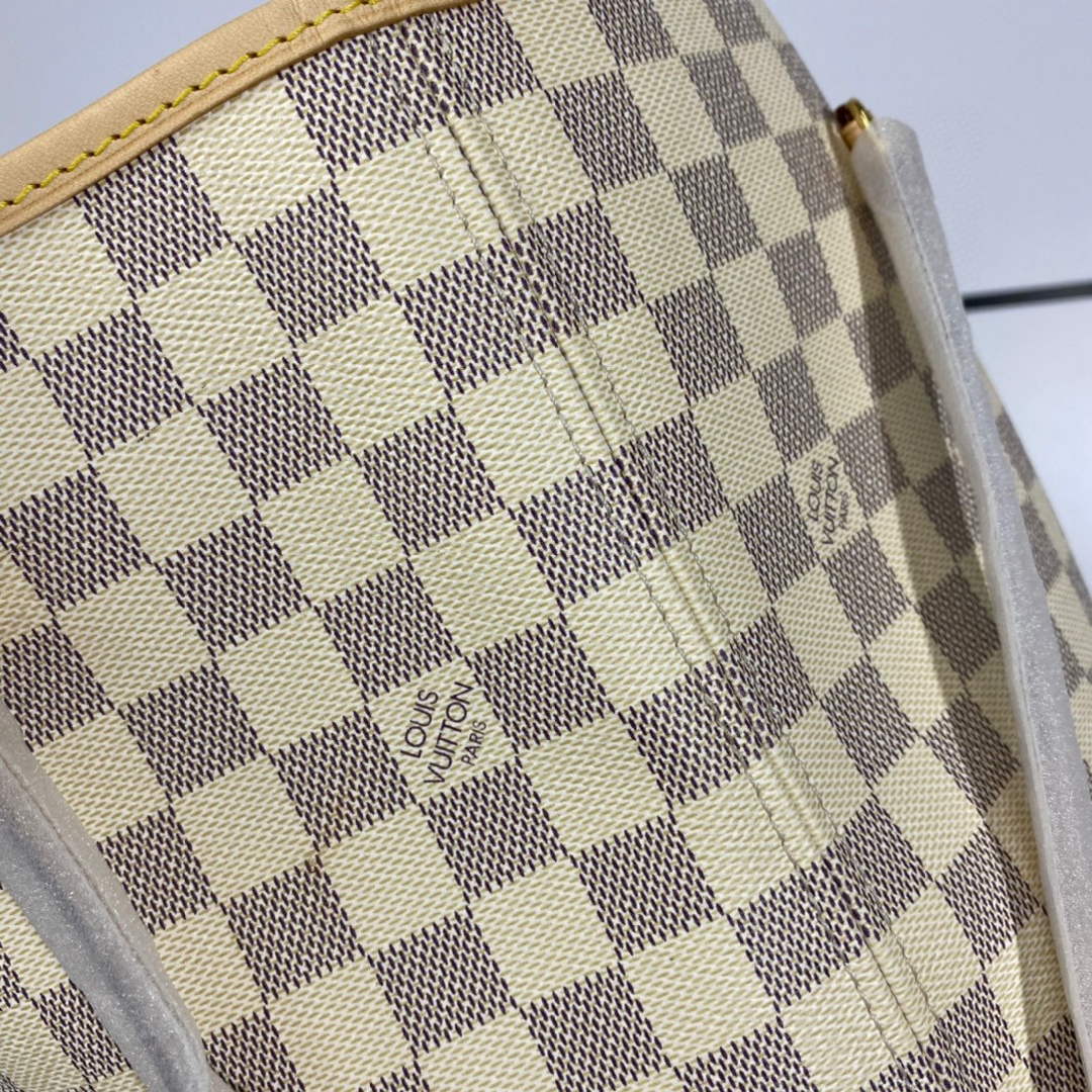 Louis Vuitton LV N41360 Neverfull GM Damier Azur Beige - Default Title - View 4