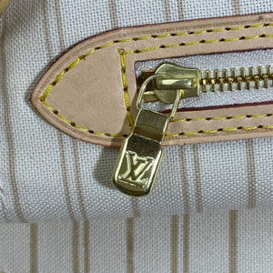 Louis Vuitton LV N41361 Neverfull MM Damier Azur Beige - Default Title - View 8