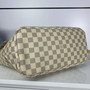 Louis Vuitton LV N41361 Neverfull MM Damier Azur Rose Ballerine Pink - Default Title - View 3