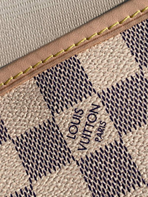 Louis Vuitton LV N41362 Neverfull PM Damier Azur Beige - Default Title - View 8