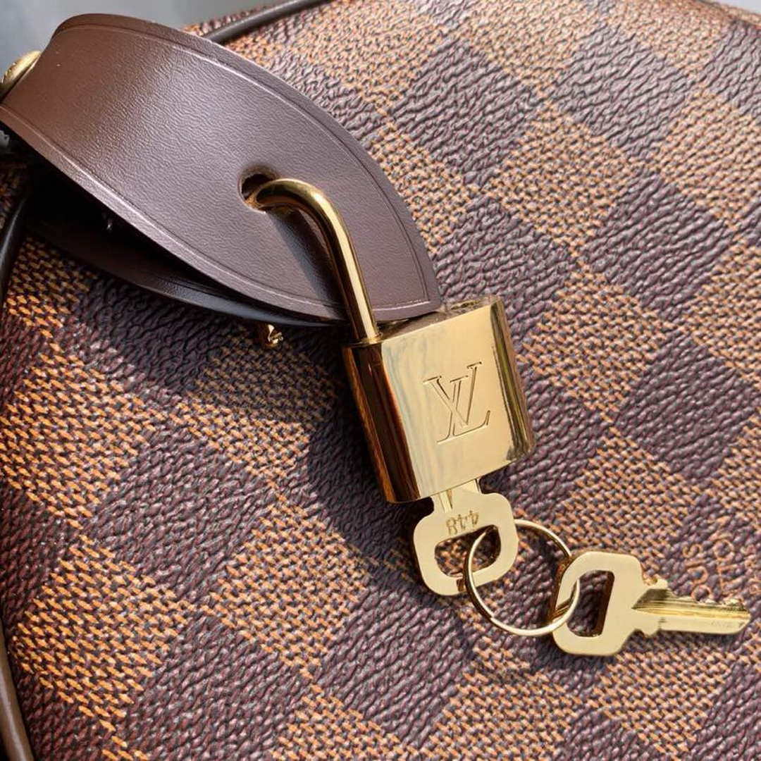 Louis Vuitton LV N41364 Speedy 30 Bag Damier Ebene Canvas - Default Title - View 2