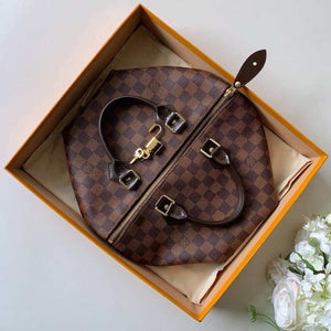 Louis Vuitton LV N41364 Speedy 30 Bag Damier Ebene Canvas - Default Title - View 4