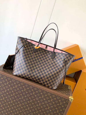 Louis Vuitton LV N41602 Neverfull GM Damier Ebene coated canvas - Default Title - View 1