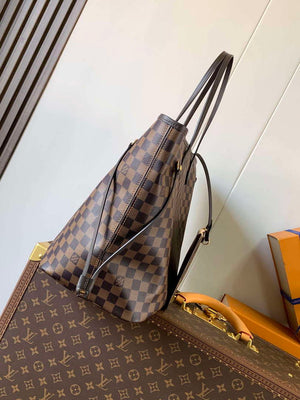 Louis Vuitton LV N41602 Neverfull GM Damier Ebene coated canvas - Default Title - View 2