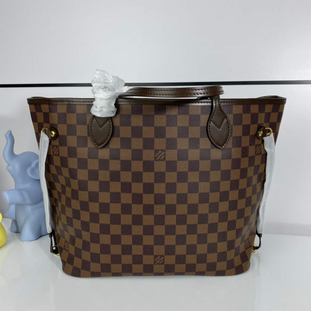 Louis Vuitton LV N41603 Neverfull MM Damier Ebene Rose Ballerine Pink - Default Title - View 2