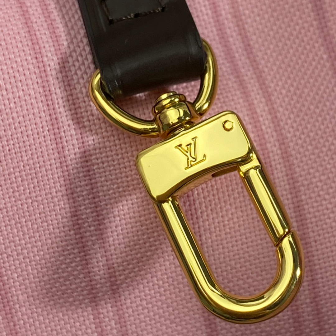 Louis Vuitton LV N41603 Neverfull MM Damier Ebene Rose Ballerine Pink - Default Title - View 8