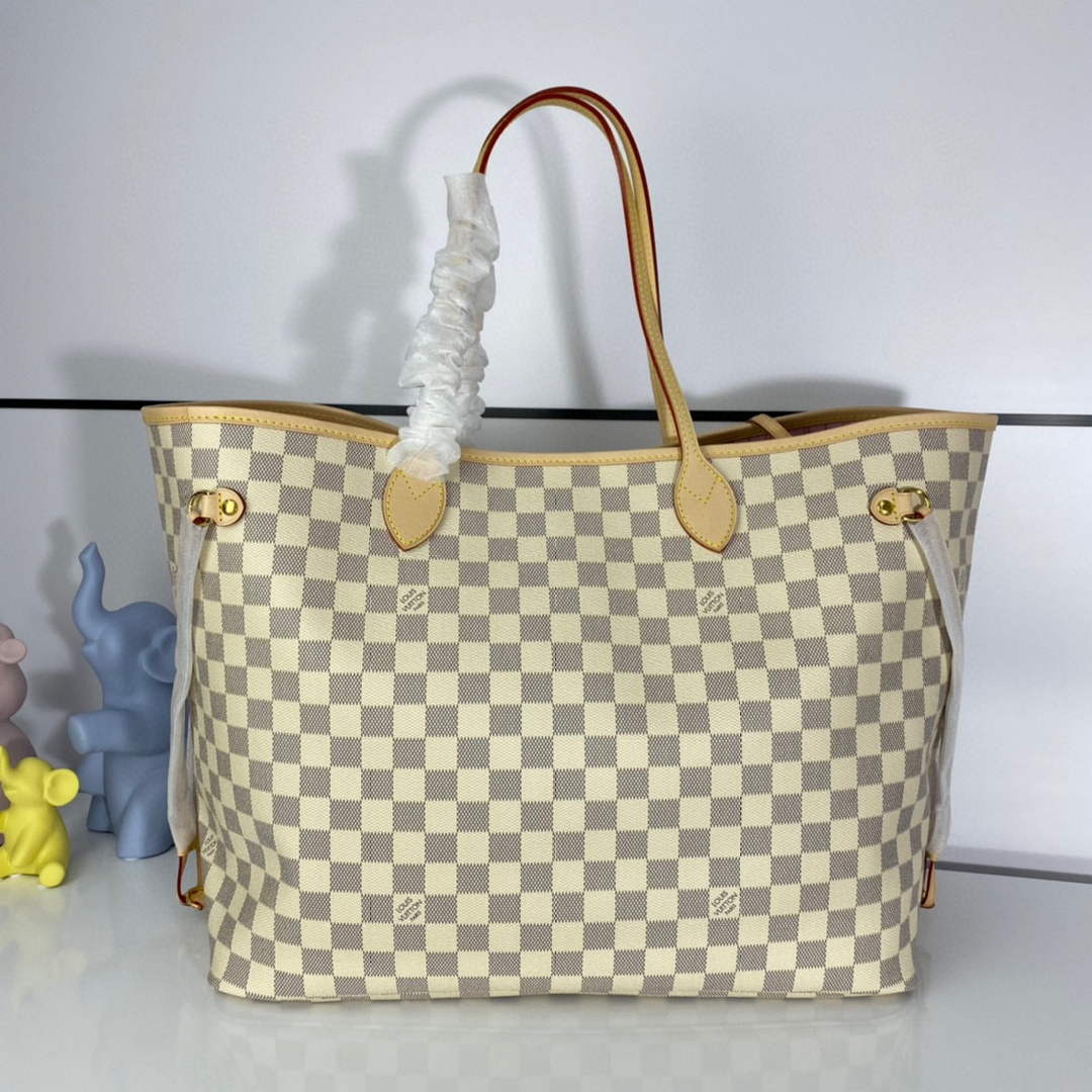 Louis Vuitton LV N41604 Neverfull GM Damier Azur coated canvas - Default Title - View 2