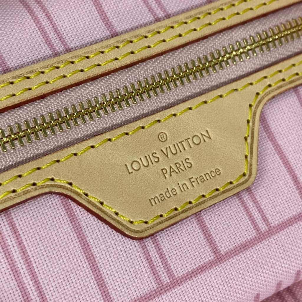 Louis Vuitton LV N41604 Neverfull GM Damier Azur coated canvas