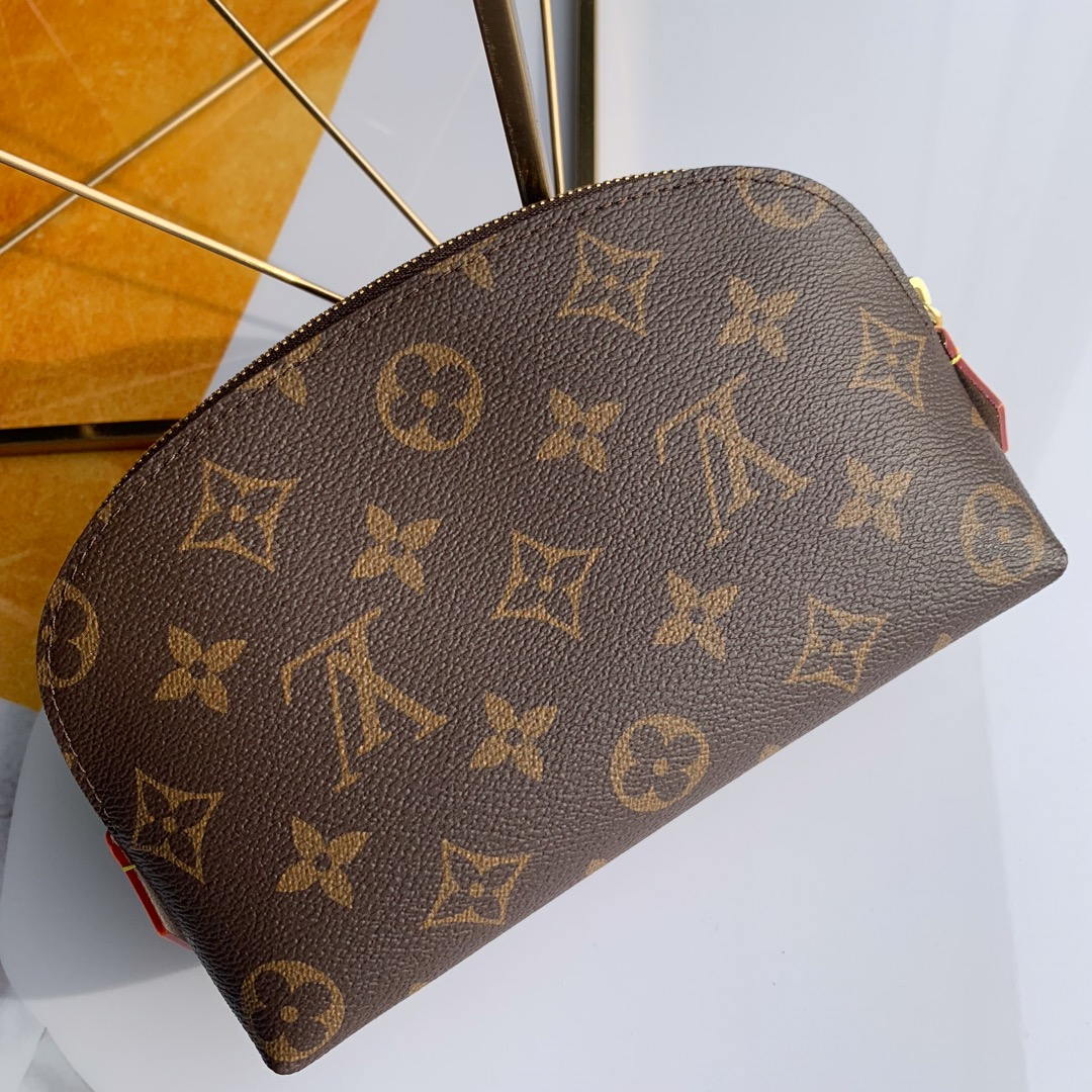 Louis Vuitton LV N47515 Cosmetic Pouch PM  Monogram Canvas