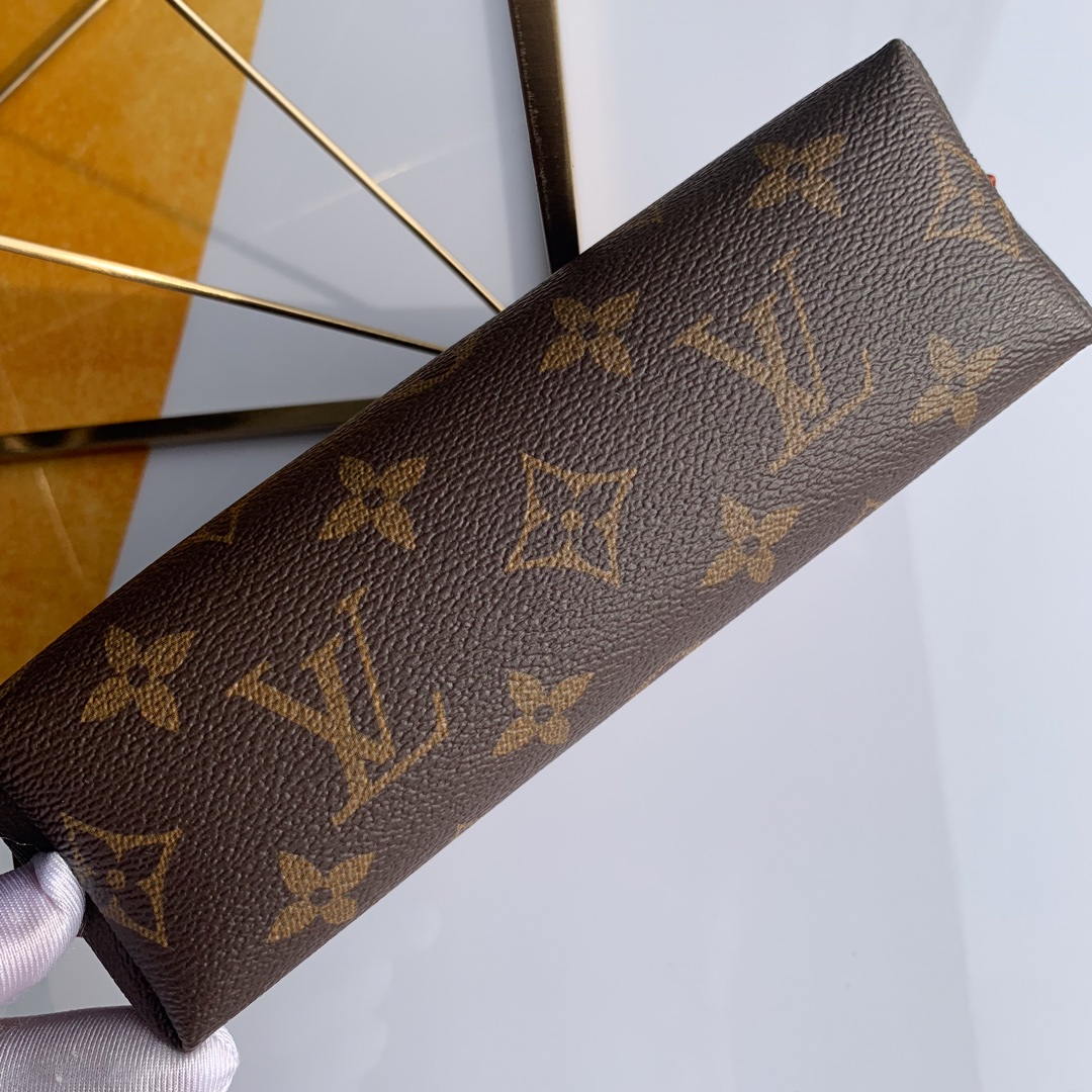 Louis Vuitton LV N47515 Cosmetic Pouch PM  Monogram Canvas
