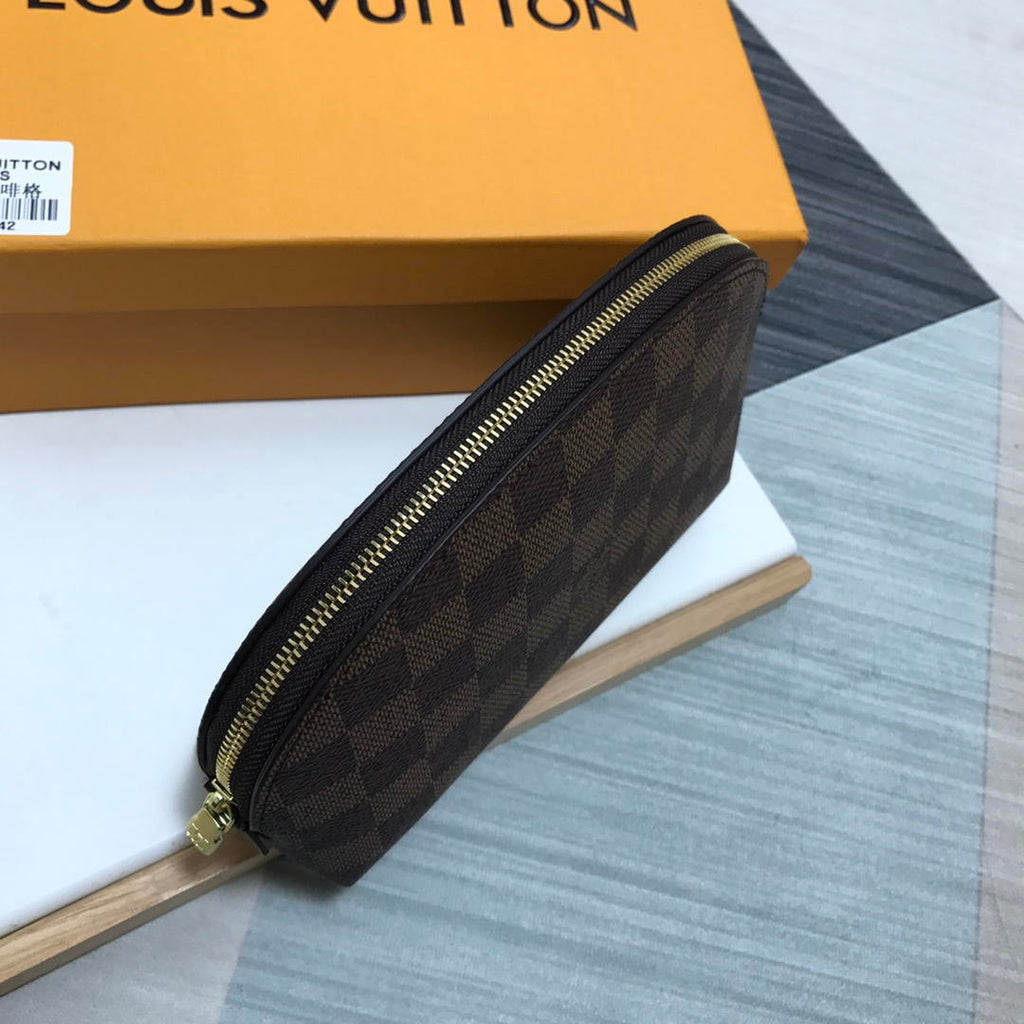 Louis Vuitton LV N47516 Cosmetic Pouch PM Damier Ebene Canvas