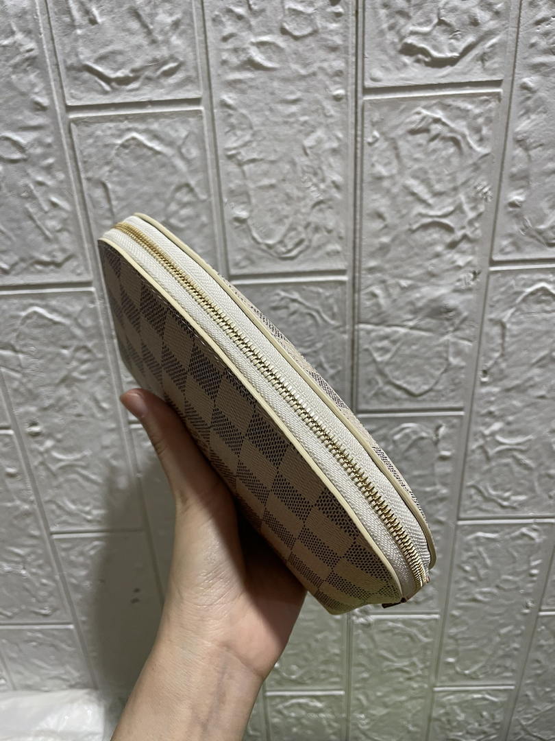 Louis Vuitton LV N60024 Cosmetic Pouch PM Damier Azur