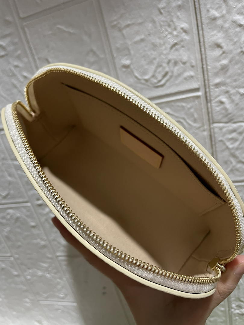 Louis Vuitton LV N60024 Cosmetic Pouch PM Damier Azur