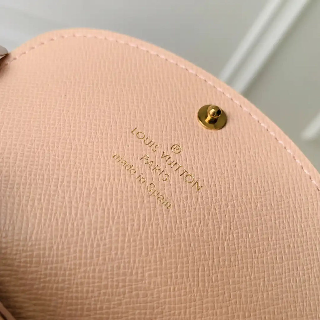 Louis Vuitton LV N61276 Rosalie Coin Purse Rose Ballerine Pink