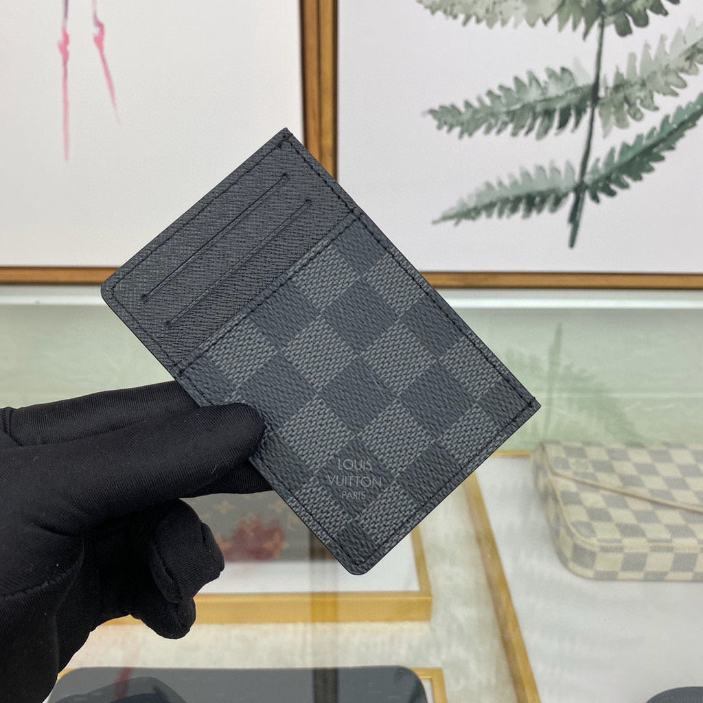 Louis Vuitton LV N62666 Neo Porte Cartes Wallets Black