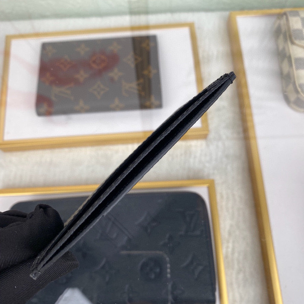 Louis Vuitton LV N62666 Neo Porte Cartes Wallets Black