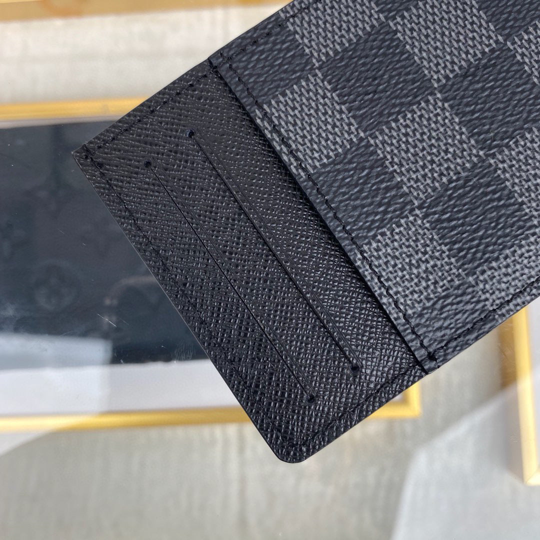 Louis Vuitton LV N62666 Neo Porte Cartes Wallets Black
