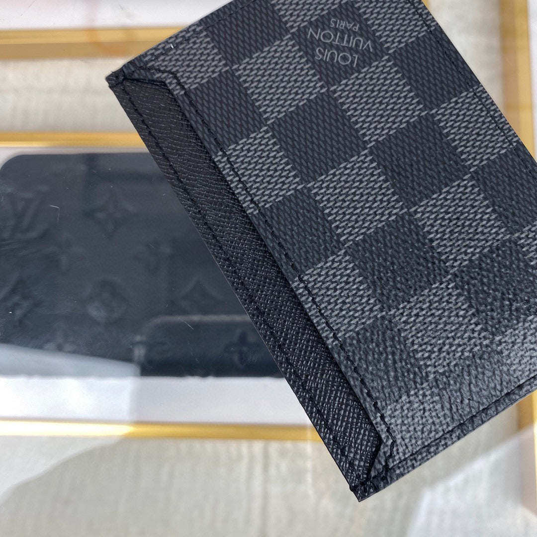 Louis Vuitton LV N62666 Neo Porte Cartes Wallets Black