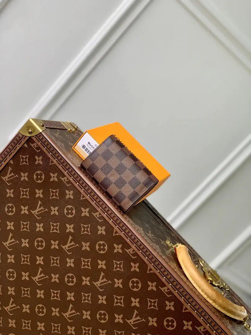 Louis Vuitton LV N64423 Rosalie Coin Purse Rose Ballerine Pink