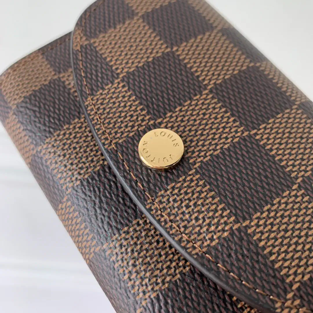 Louis Vuitton LV N64423 Rosalie Coin Purse Rose Ballerine Pink