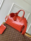 Louis Vuitton LV N87504 Speedy P9 Bandouliere 25 Bag Monogram Red