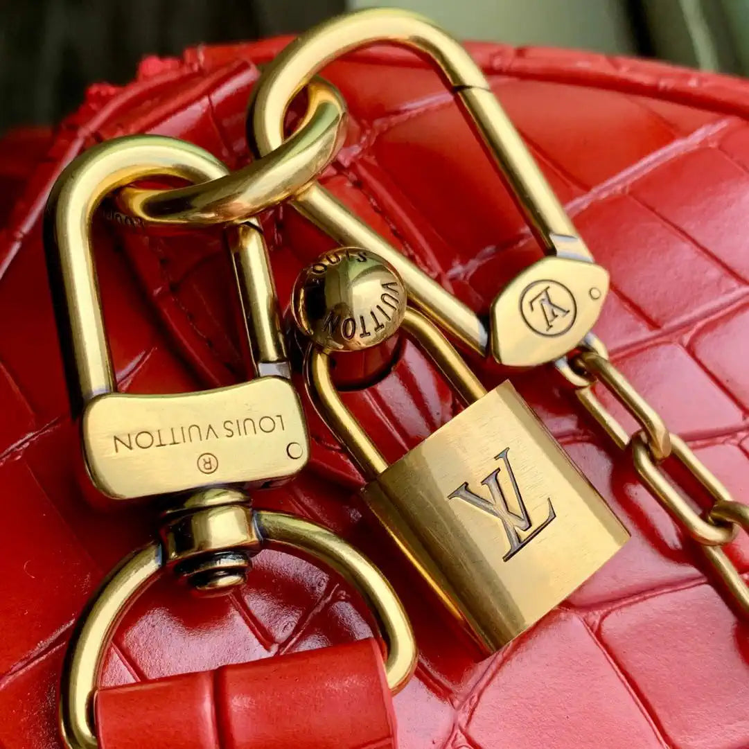 Louis Vuitton LV N87504 Speedy P9 Bandouliere 25 Bag Monogram Red