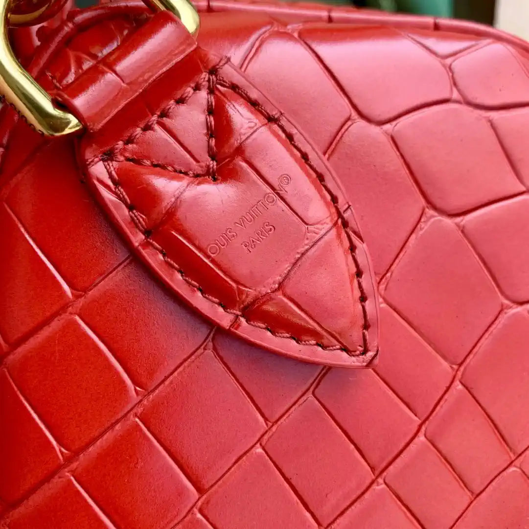 Louis Vuitton LV N87504 Speedy P9 Bandouliere 25 Bag Monogram Red