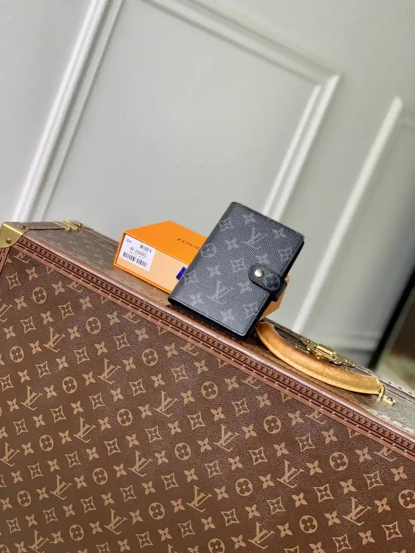 Louis Vuitton LV R20005 Small Ring Agenda Cover Monogram RC10013