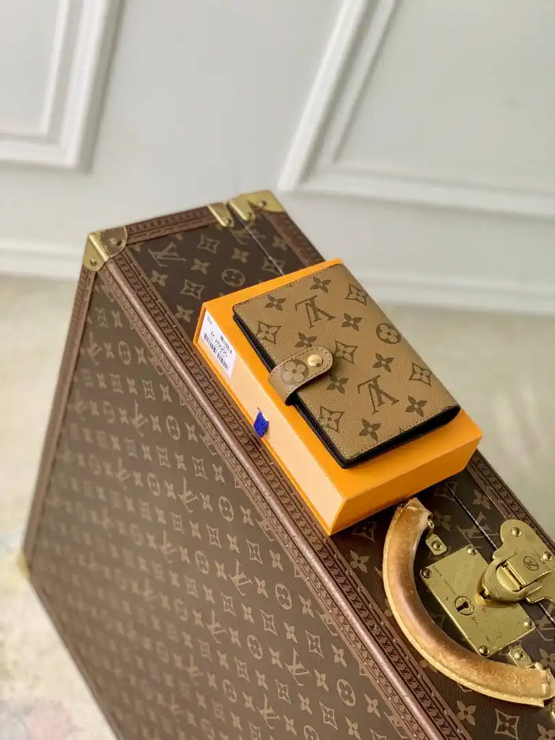 Louis Vuitton LV R20005 Small Ring Agenda Cover Monogram RC10015