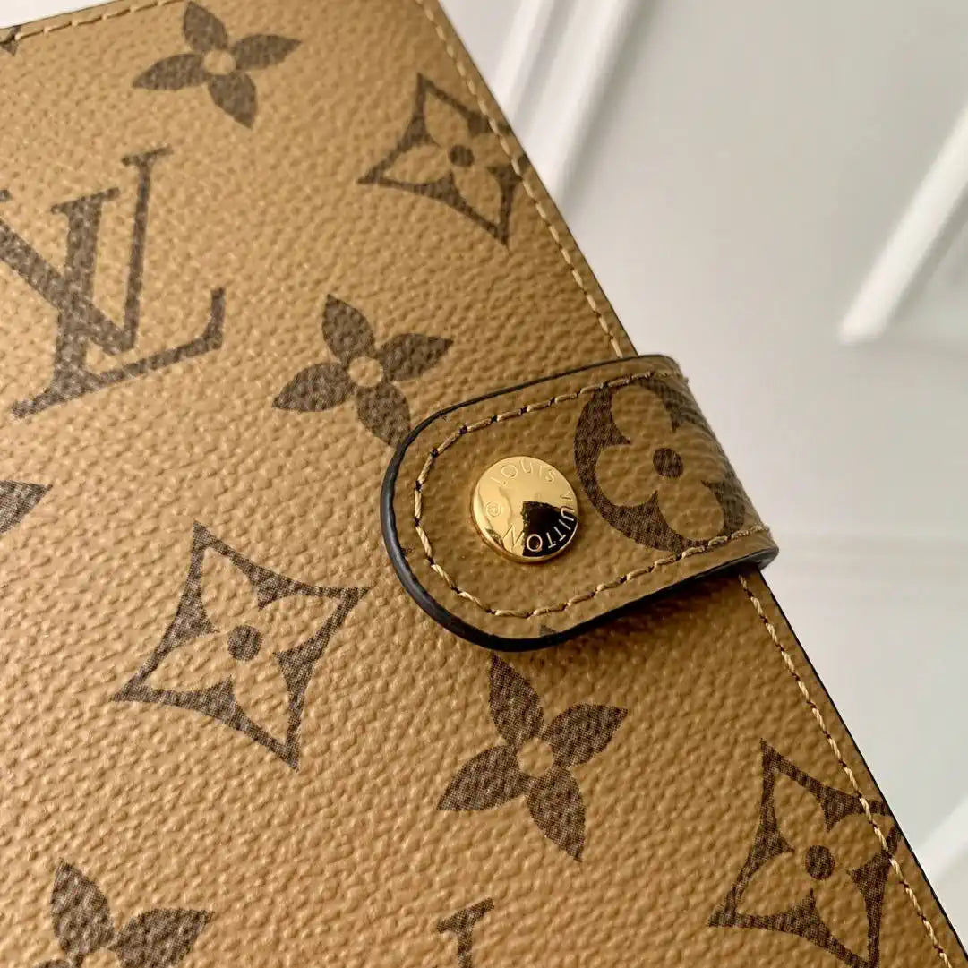 Louis Vuitton LV R20005 Small Ring Agenda Cover Monogram RC10015