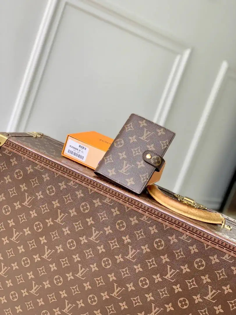 Louis Vuitton LV R20005 Small Ring Agenda Cover Monogram RC10016