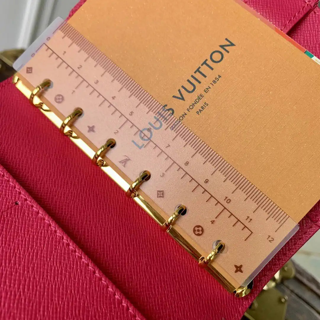 Louis Vuitton LV R20005 Small Ring Agenda Cover Monogram RC10018