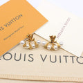 Louis Vuitton M01258 Minigram Pearls Earrings Jewelry L50130 - Default Title - View 1
