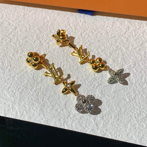 Louis Vuitton M01262 LV Gram Earrings Jewelry L50133 - Default Title - View 1