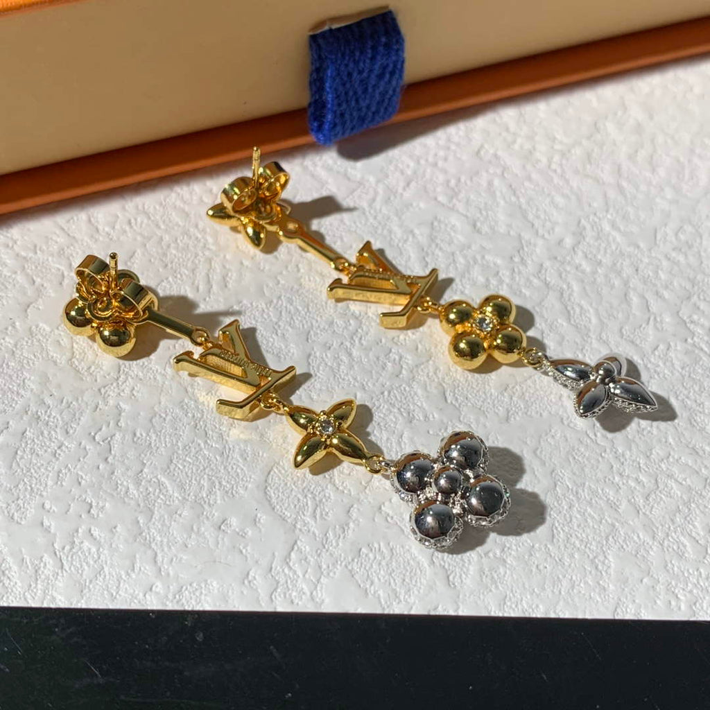 Louis Vuitton M01262 LV Gram Earrings Jewelry L50133