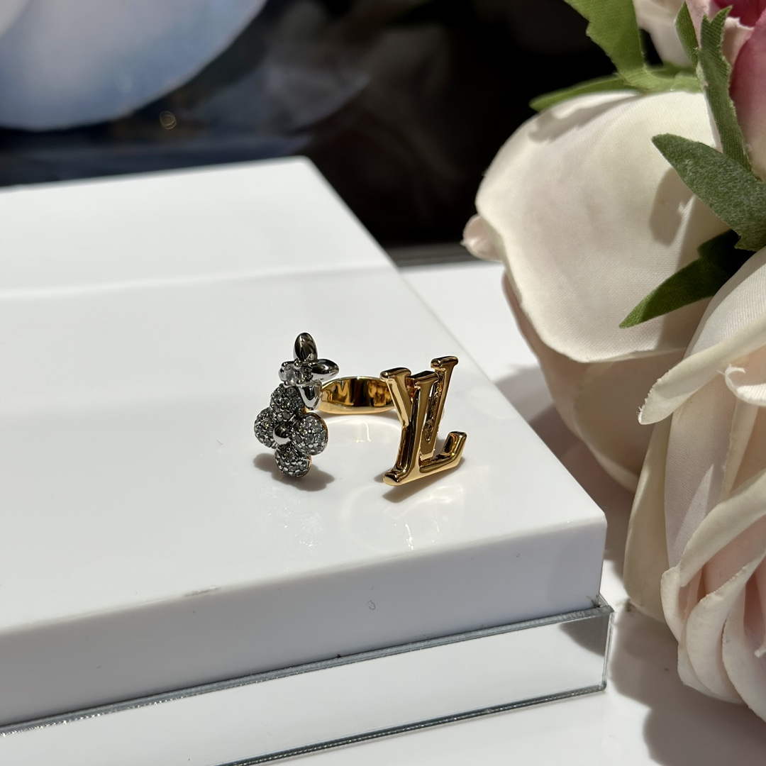 Louis Vuitton M1093M LV Gram Ring Jewelry L50127