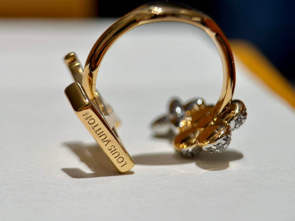 Louis Vuitton M1093M LV Gram Ring Jewelry L50127
