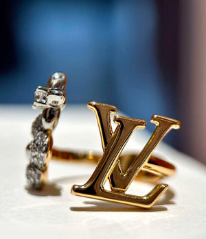 Louis Vuitton M1093M LV Gram Ring Jewelry L50127 - Default Title - View 7