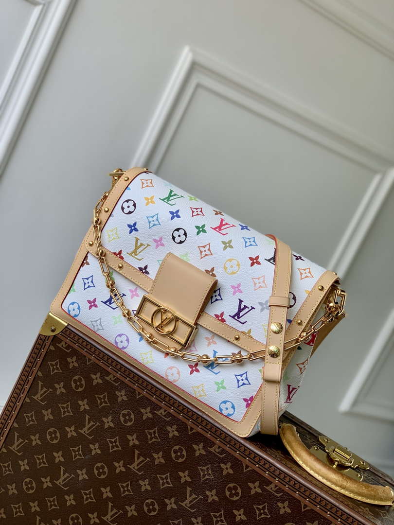 Louis Vuitton M13255 LV x TM Dauphine Soft GM Other Monogram Canvas