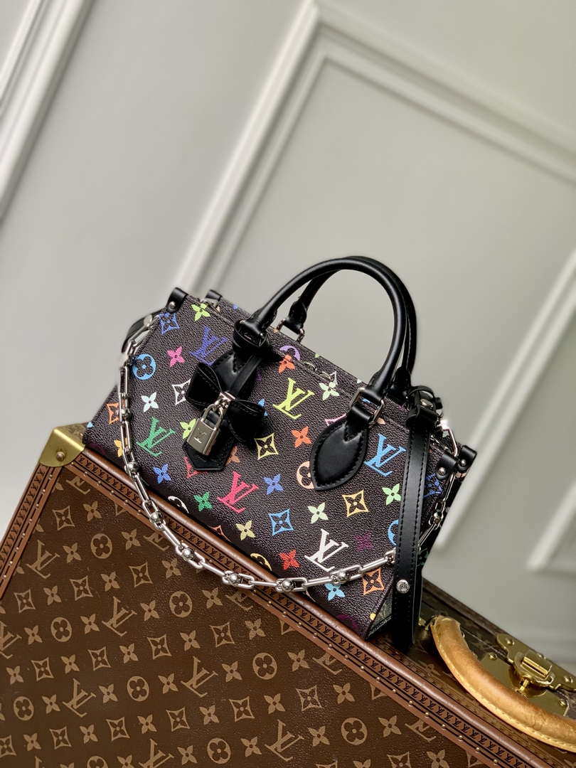 Louis Vuitton M13260 LV x TM OnTheGo East West Chain autres toiles monogram Multicolored Black